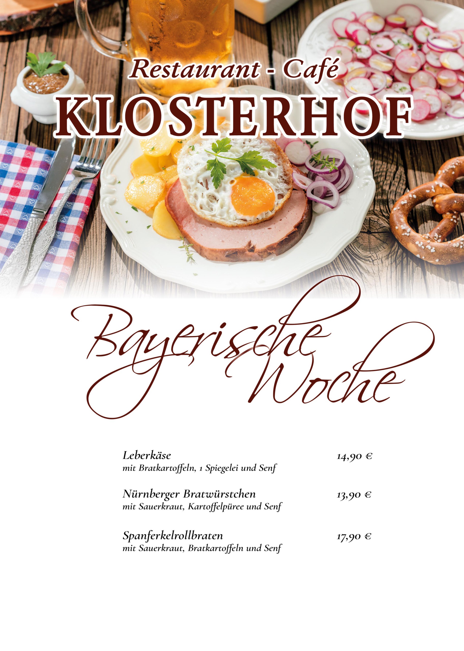 Klosterhof,Sonderkarte,Bayrisch