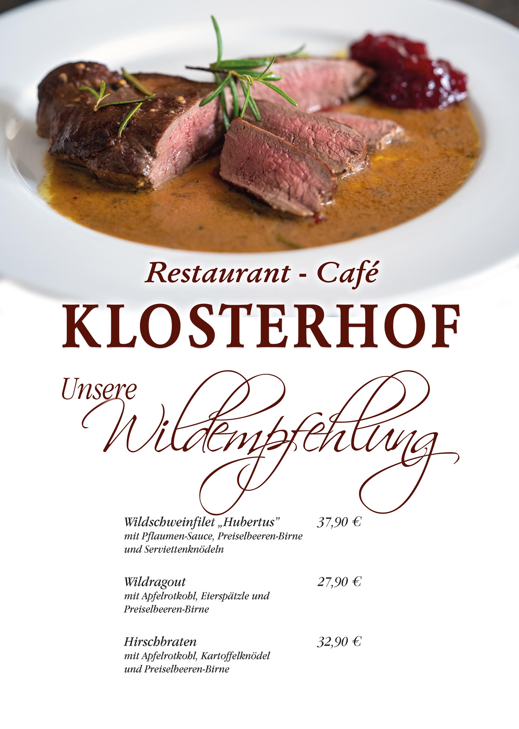 Klosterhof,Wildkarte